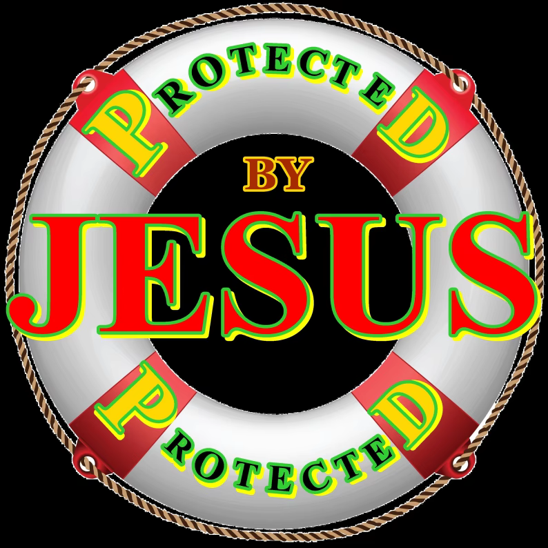 Protected by Jesus hat — front